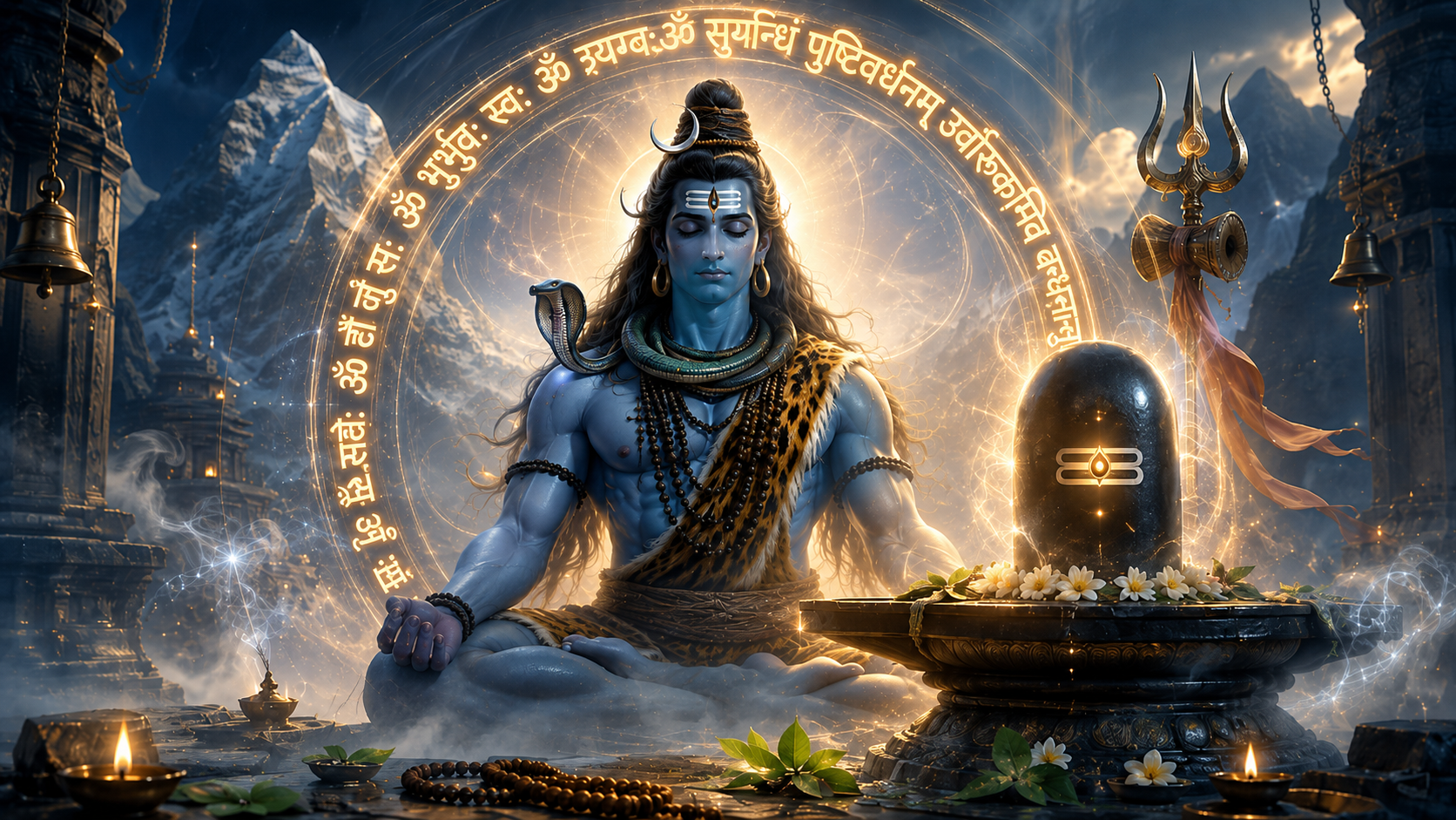 The Divine Power of Mahamrityunjaya Mantra: Spiritual Healing & Protection